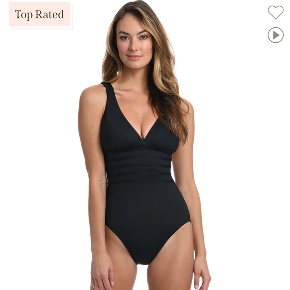 La Blanca Other - ❌SOLD Island goddess multi strap cross back one piece